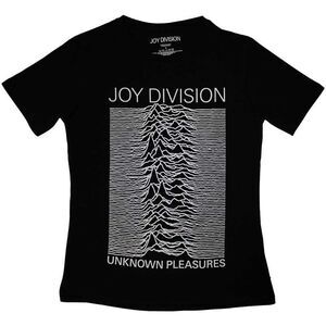 Joy Division Womens/Ladies Unknown Pleasures T-Shirt / Black